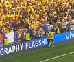 Un fan a intrat pe teren în repriza secundă al meciului dintre România și Ucraina, scor 3-0, primul pentru „tricolori” la Campionatul European din Germania.