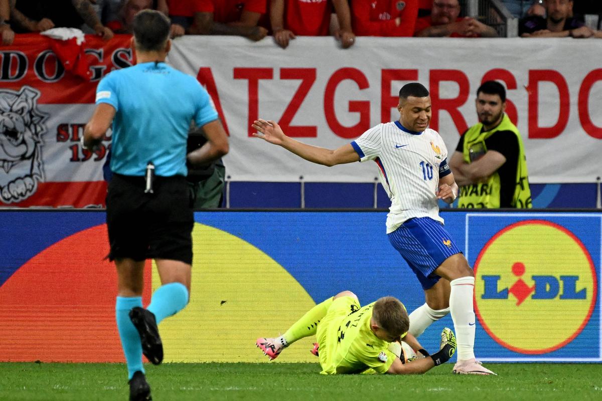 Austria - Franța, la EURO 2024