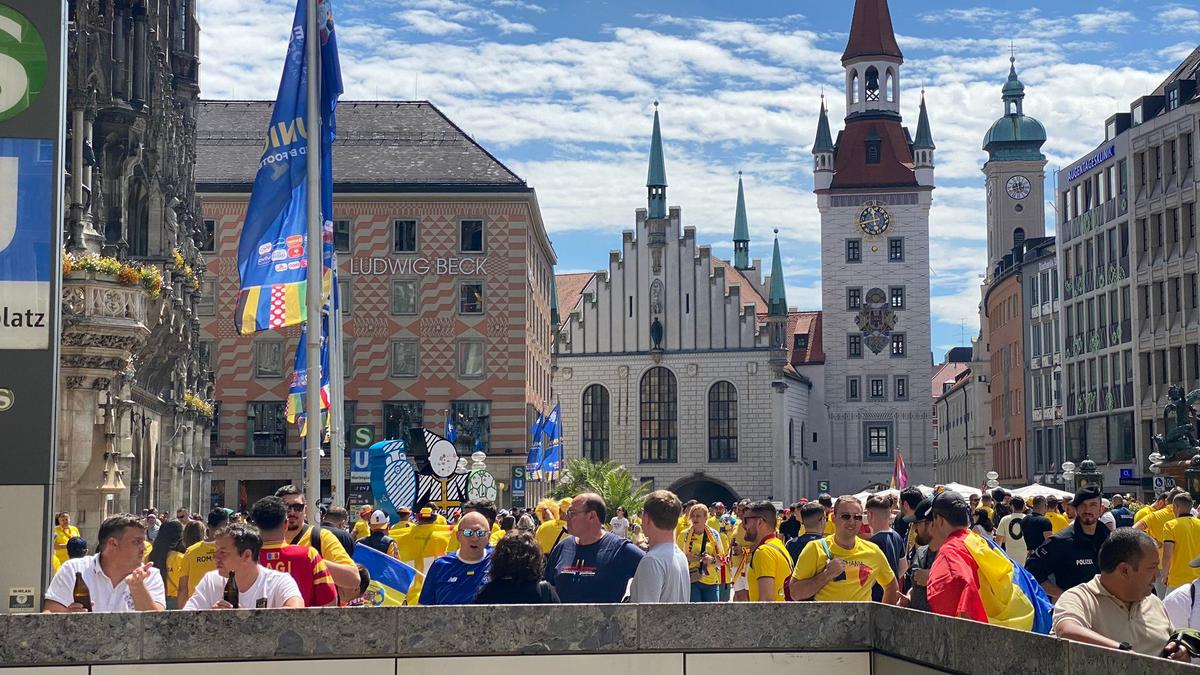 România - Ucrania, atmosferă fabuloasă înainte de primul meci de la Euro 2024