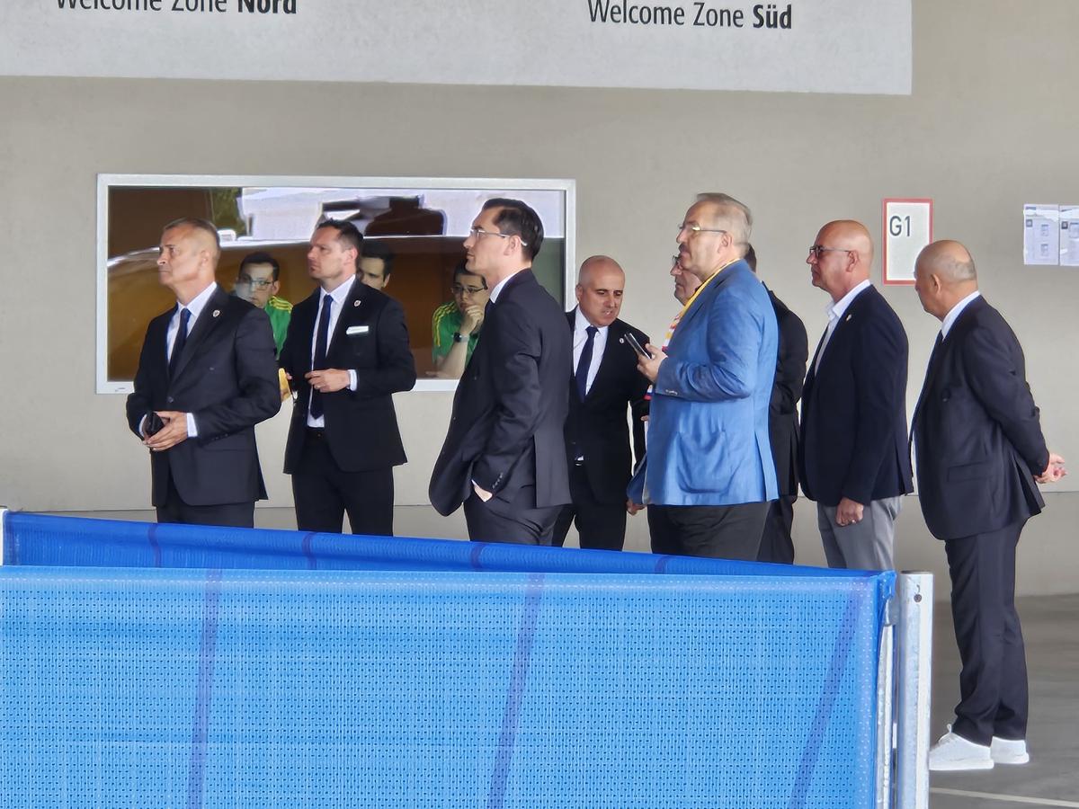 România - Ucraina, la Euro 2024 » Naționala a ajuns la stadion
