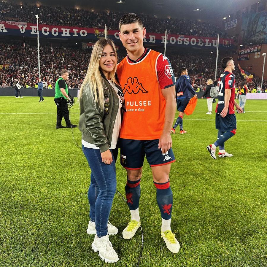 Roksana Malinovska, soția lui Ruslan Malinovskyi / Foto: Instagram Luptă aprinsă în tribune la debutul de la Euro! Cum arată iubitele jucătorilor ucraineni