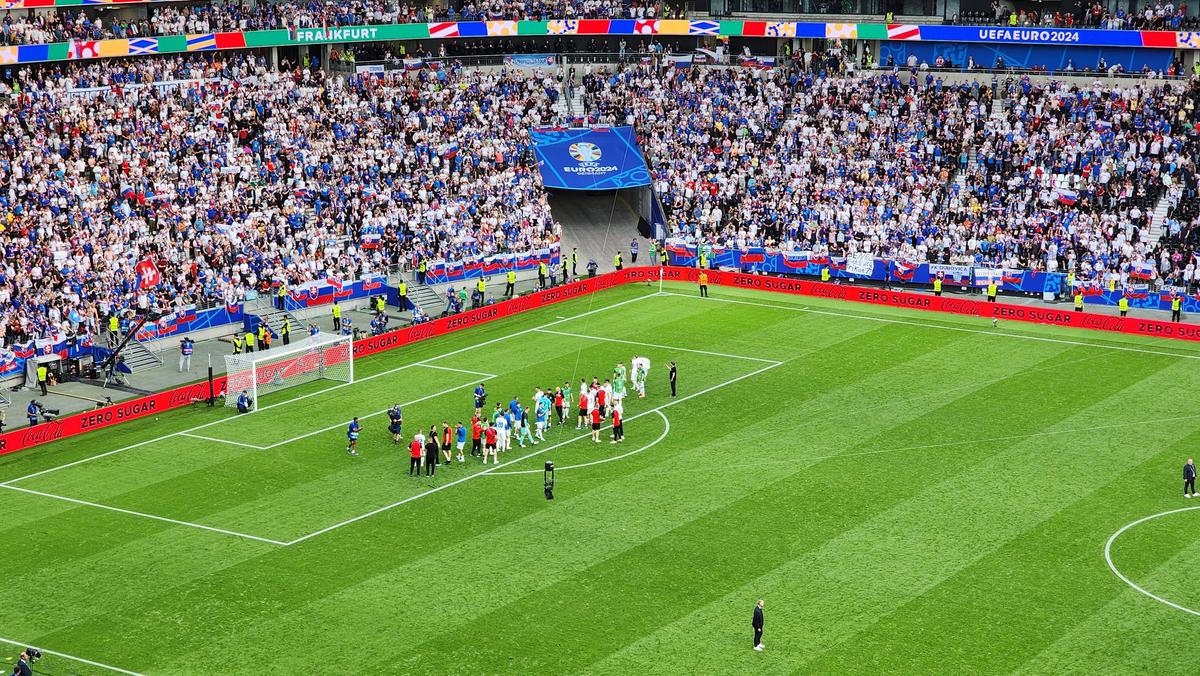 Ce s-a întâmplat la Belgia - Slovcacia dupa fluierul de final