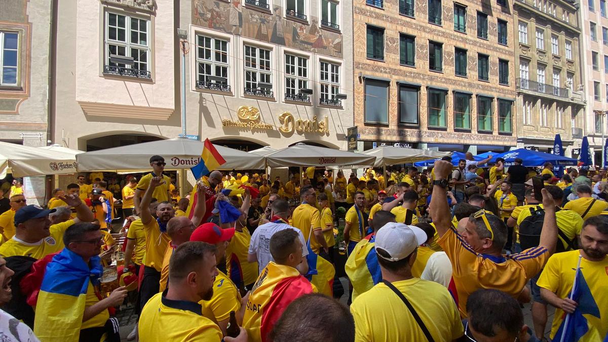 România - Ucrania, atmosferă fabuloasă înainte de primul meci de la Euro 2024