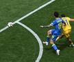 Nicolae Stanciu (31 de ani) a deschis scorul în meciul cu Ucraina, primul al României la Euro 2024, cu o „torpilă” din marginea careului, specialitatea fotbalistului care a ajuns la al 15-lea gol pentru echipa națională.
