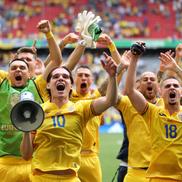 Ianis Hagi, șef de galerie după ce România a învins-o pe Ucraina / foto: Getty Images