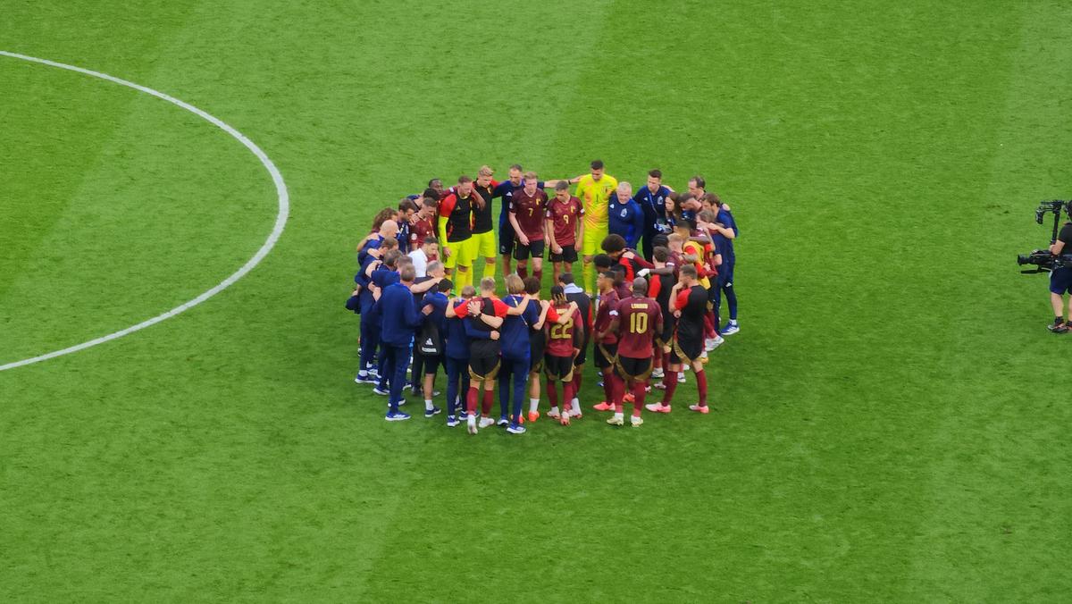 Ce s-a întâmplat la Belgia - Slovcacia dupa fluierul de final