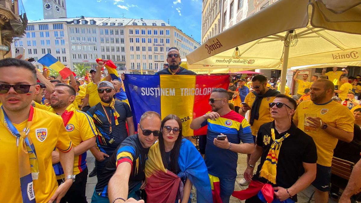 România - Ucrania, atmosferă fabuloasă înainte de primul meci de la Euro 2024