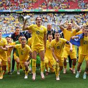 Ianis Hagi, șef de galerie după ce România a învins-o pe Ucraina / foto: Getty Images