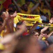 Imagini surprinse pe stadion, la România - Ucraina / foto: Guliver/Getty Images