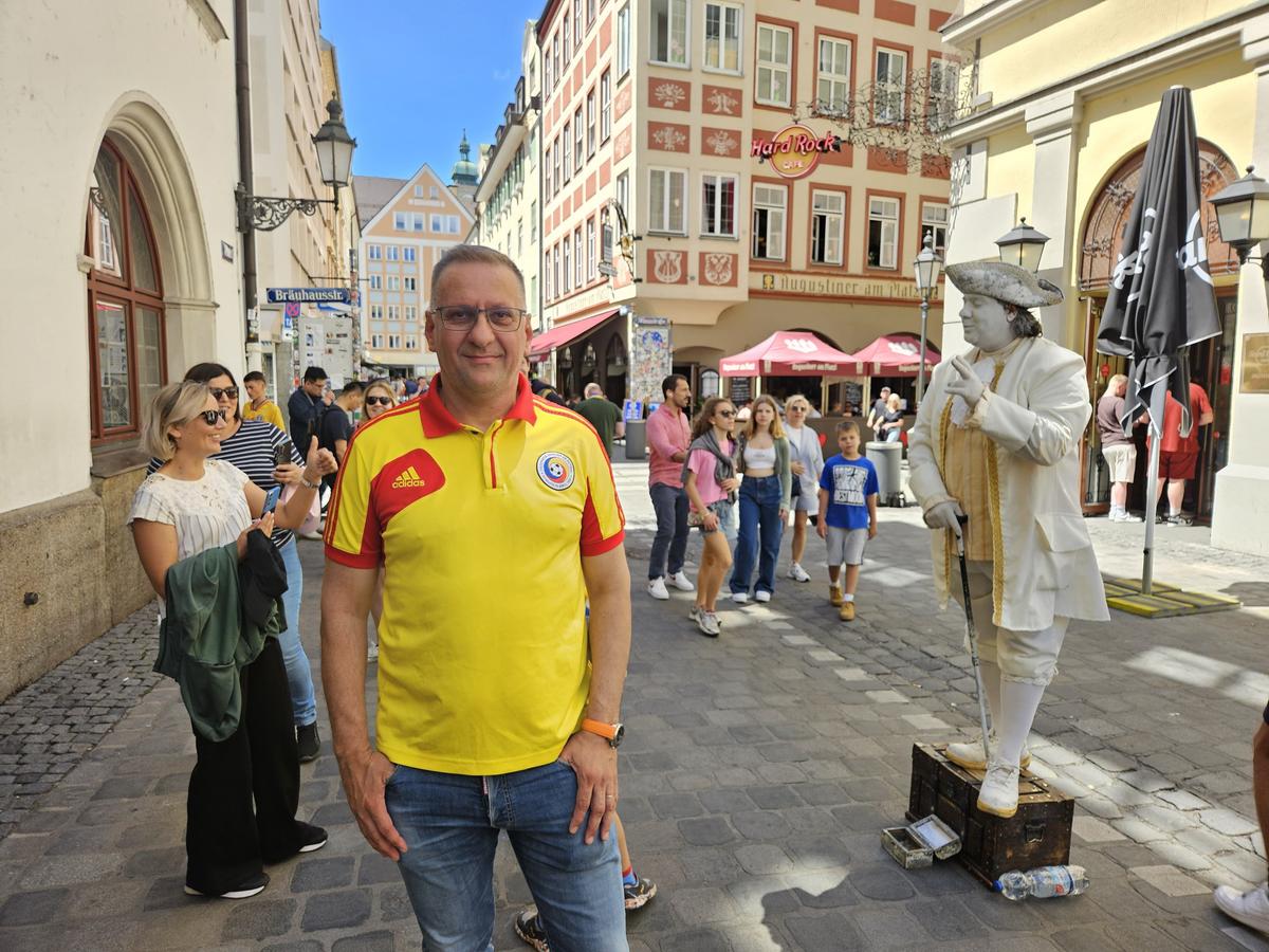 România - Ucrania, atmosferă fabuloasă înainte de primul meci de la Euro 2024