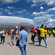 Suporterii României au ajuns la stadion înainte de meciul cu Ucraina / Foto: Andrei Crăițoiu (GSP)