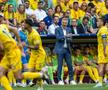 Edward Iordănescu n-a stat nicio secundă jos în timpul meciului
