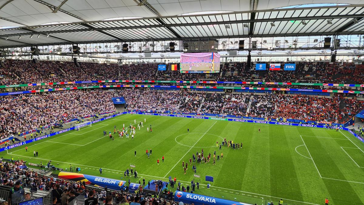 Ce s-a întâmplat la Belgia - Slovcacia dupa fluierul de final