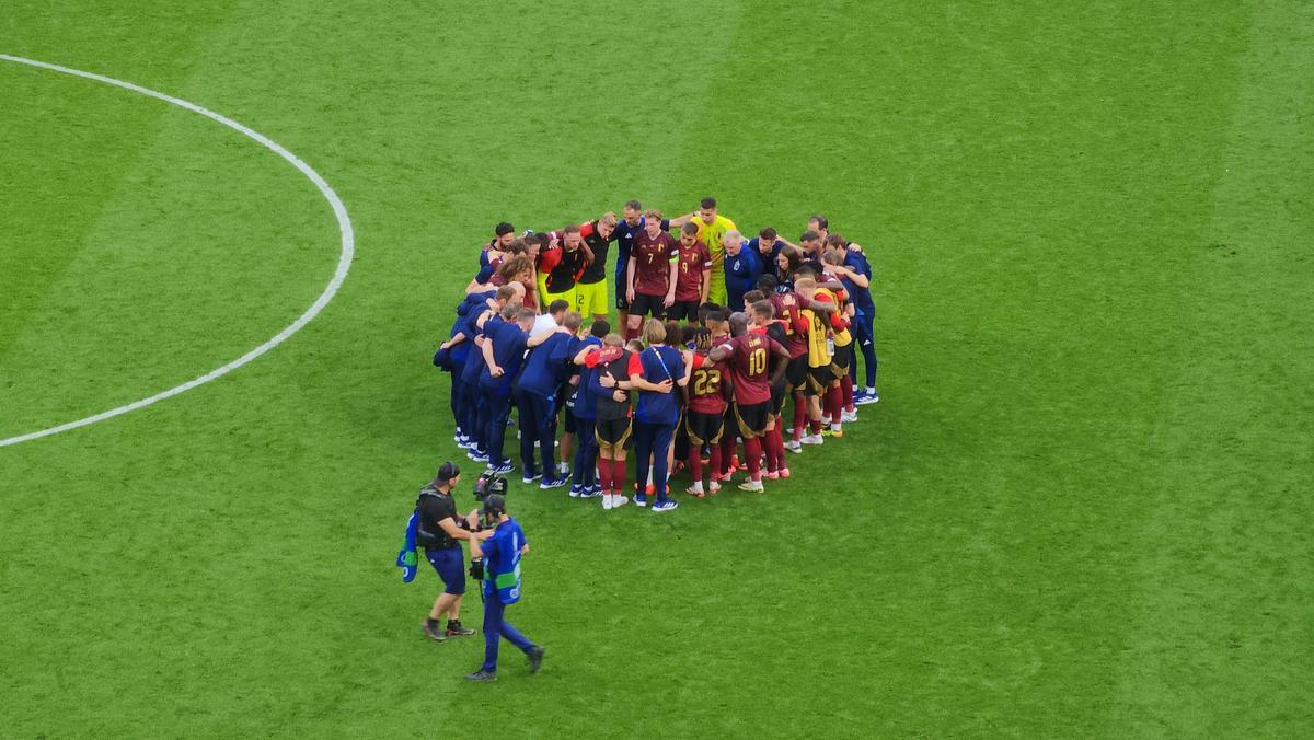 Ce au făcut belgienii imediat după fluierul de final, în timp ce jucătorii Slovaciei sărbătoreau victoria