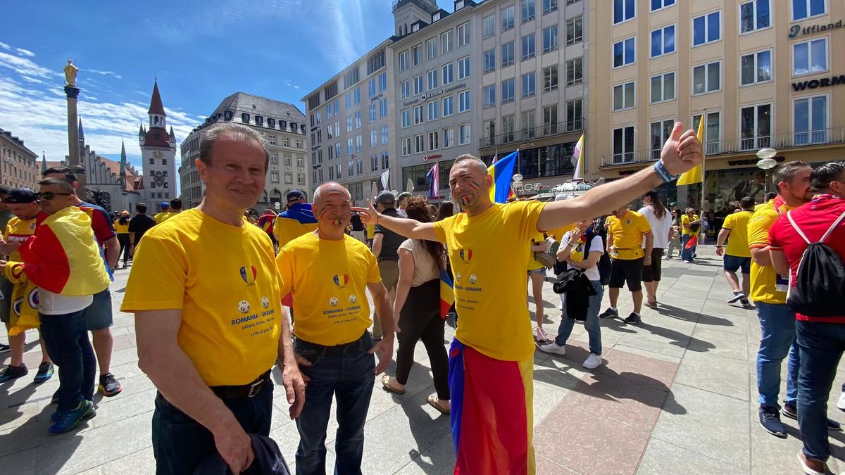 România - Ucrania, atmosferă fabuloasă înainte de primul meci de la Euro 2024