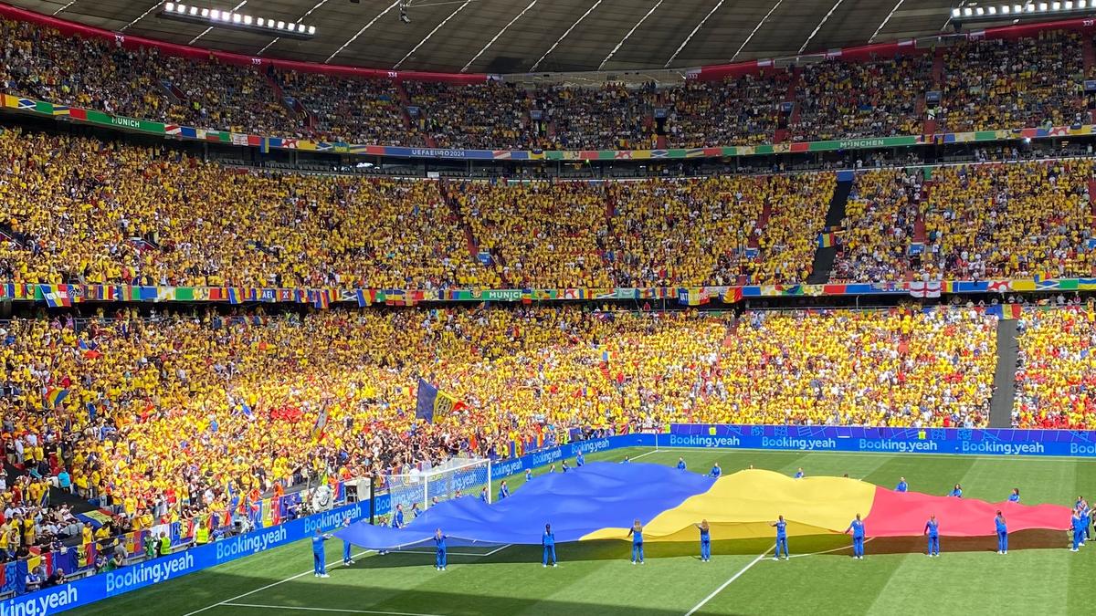 România - Ucraina, imagini tari surprinse în interiorul Allianz Arena