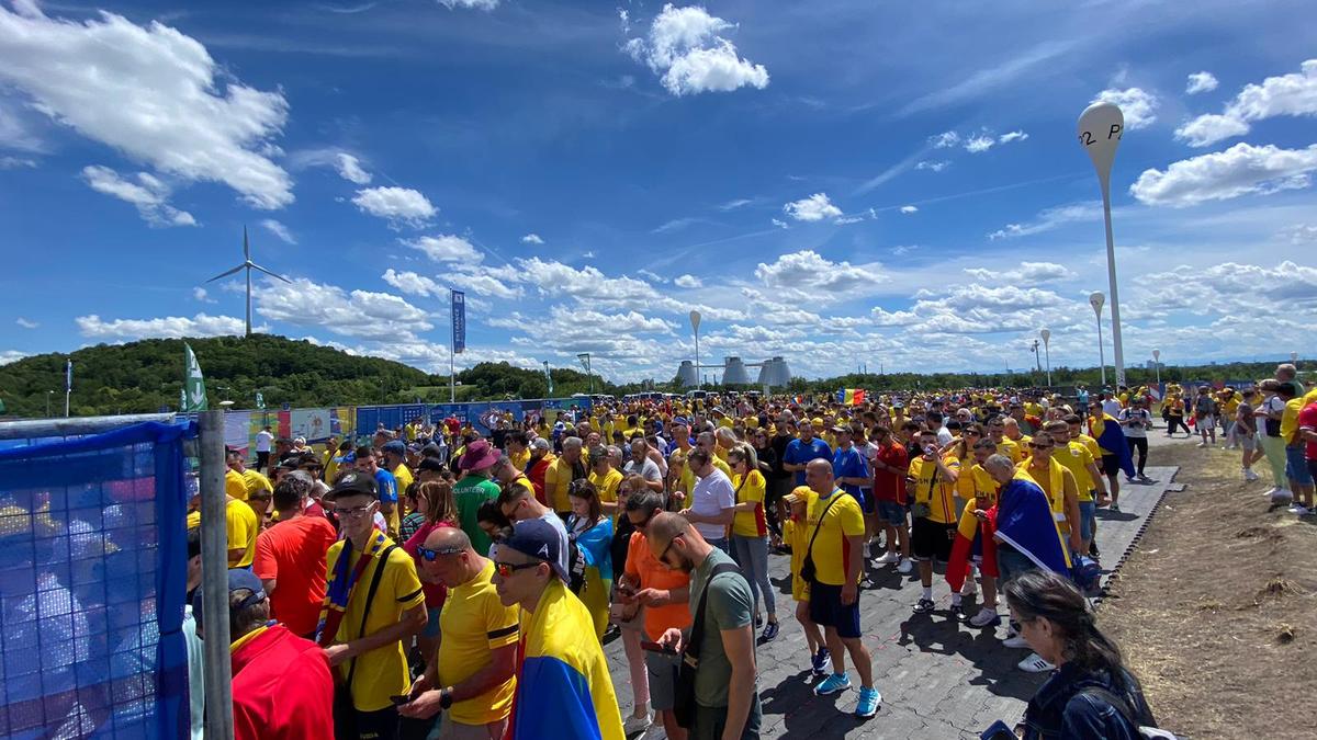 România - Ucraina, la Euro 2024 » Naționala a ajuns la stadion