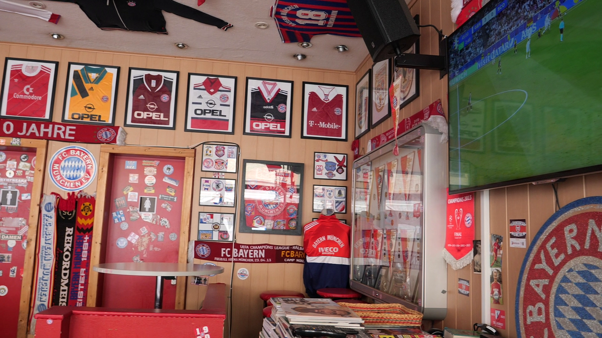 Am intrat în Fan Arena Bayern Munchen