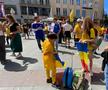 Fanii români înainte de meciul cu Ucraina de la Euro 2024, foto: Andrei Crăițoiu (GSP)