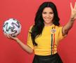Corina Caragea a făcut furori înainte de meciul România – Ucraina. Foto: Instagram