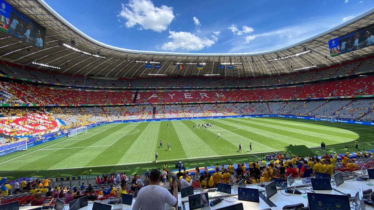 România - Ucraina, la Euro 2024 » Naționala a ajuns la stadion