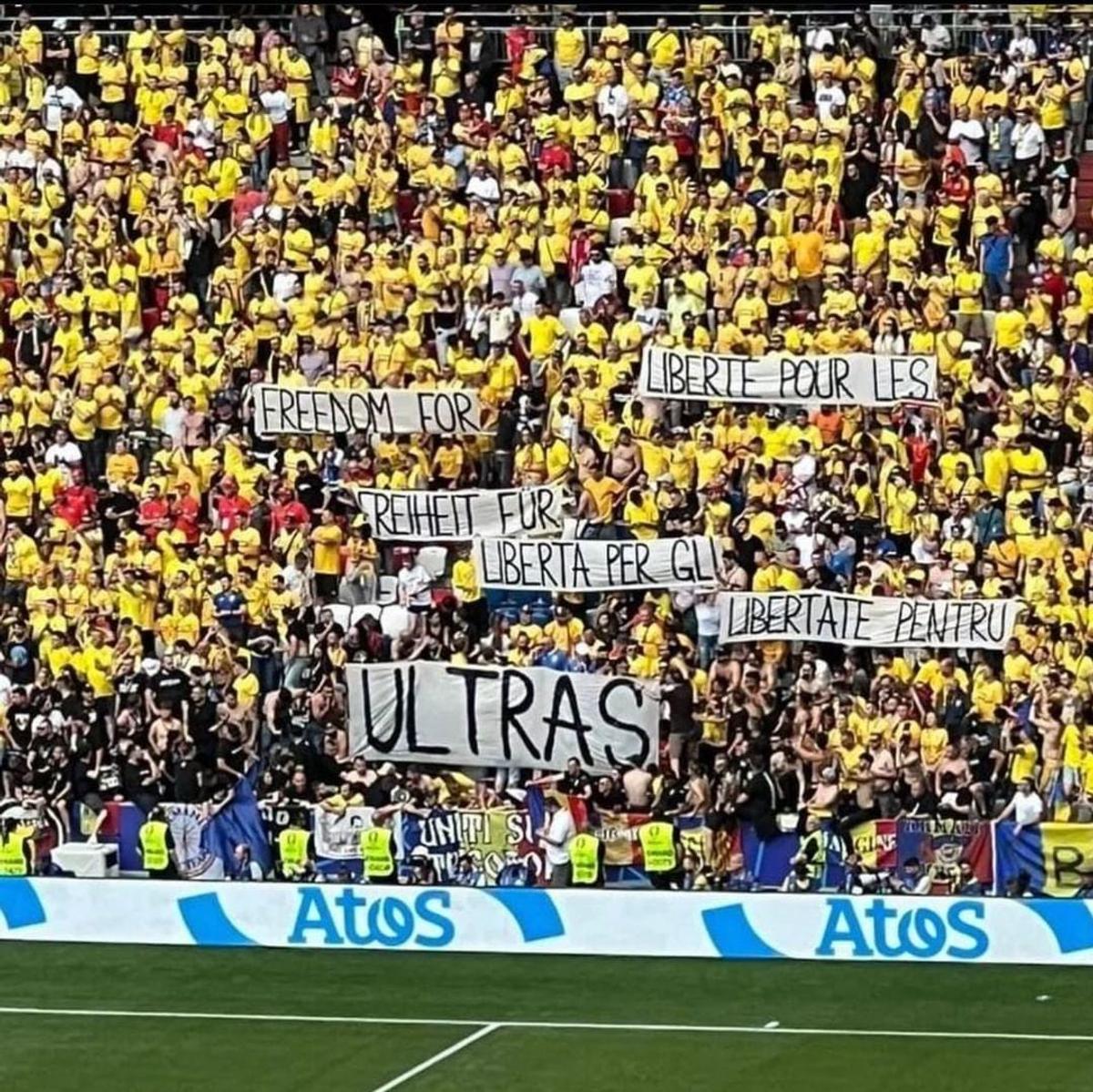 România - Ucraina, imagini tari surprinse în interiorul Allianz Arena