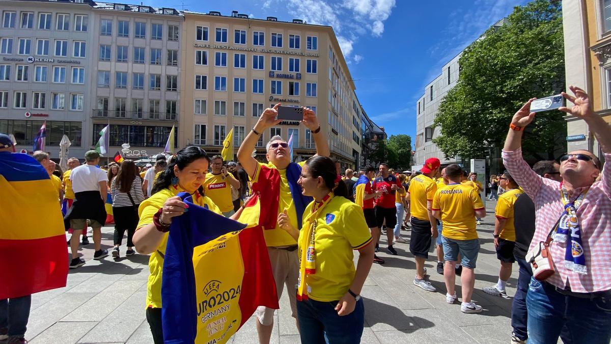 România - Ucrania, atmosferă fabuloasă înainte de primul meci de la Euro 2024
