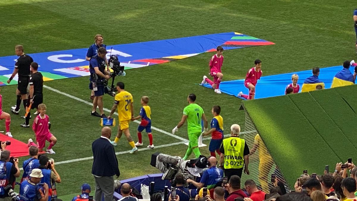 România - Ucraina, imagini tari surprinse în interiorul Allianz Arena