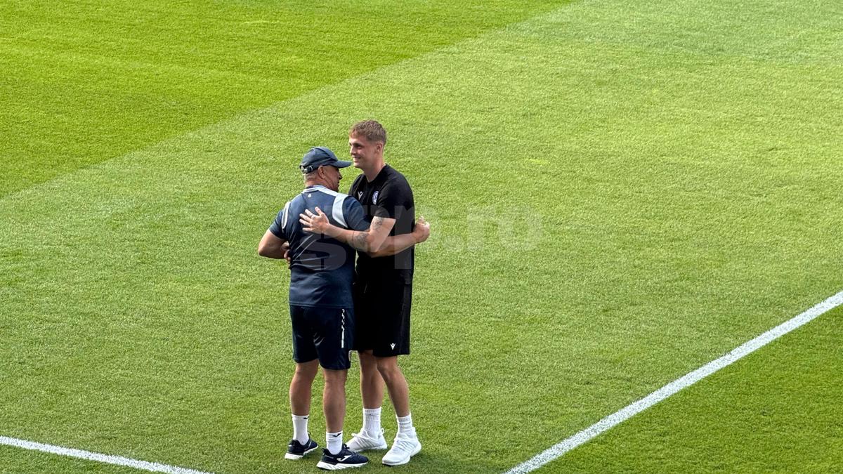 Timotej Jambor înainte de România - Slovacia Under 21
