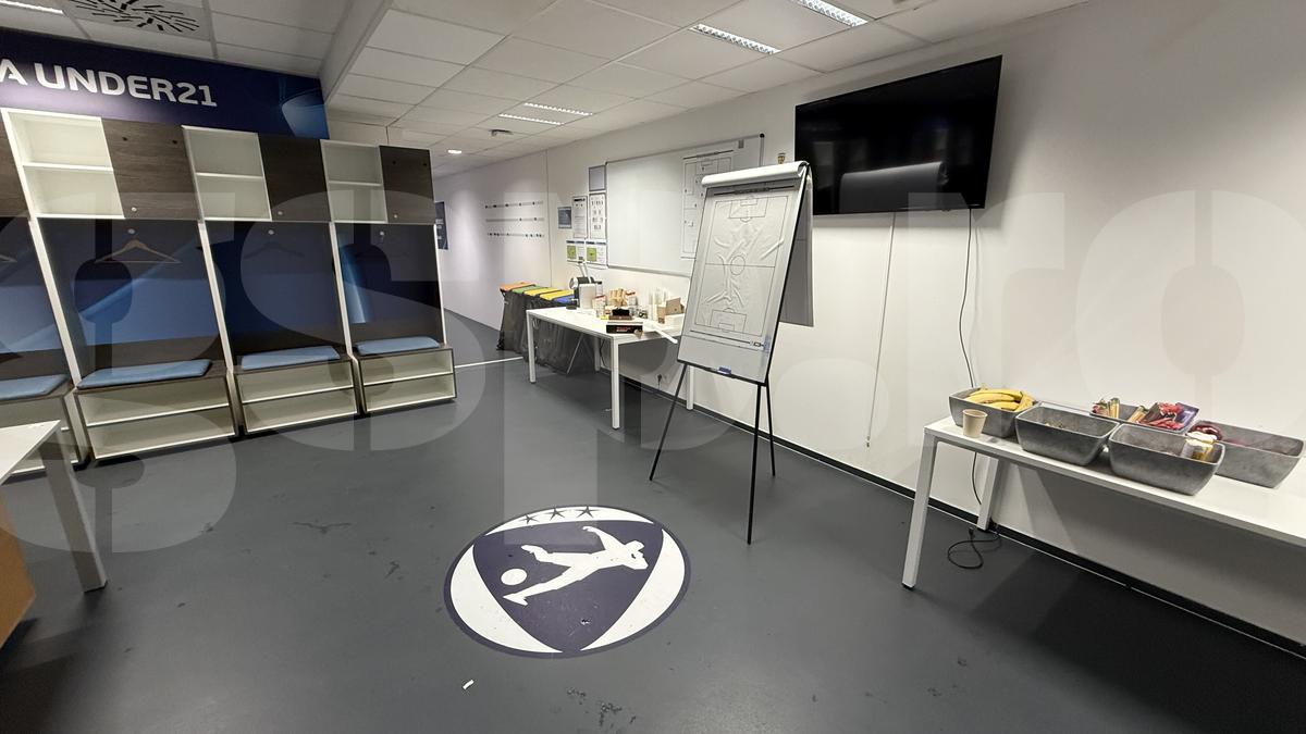 Cum arăta vestiarul României după meciul cu Slovacia, de la Euro U21