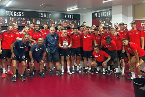 CFR Cluj, vicecampioana României. FOTO: Facebook @Fotbal Club CFR 1907 Cluj