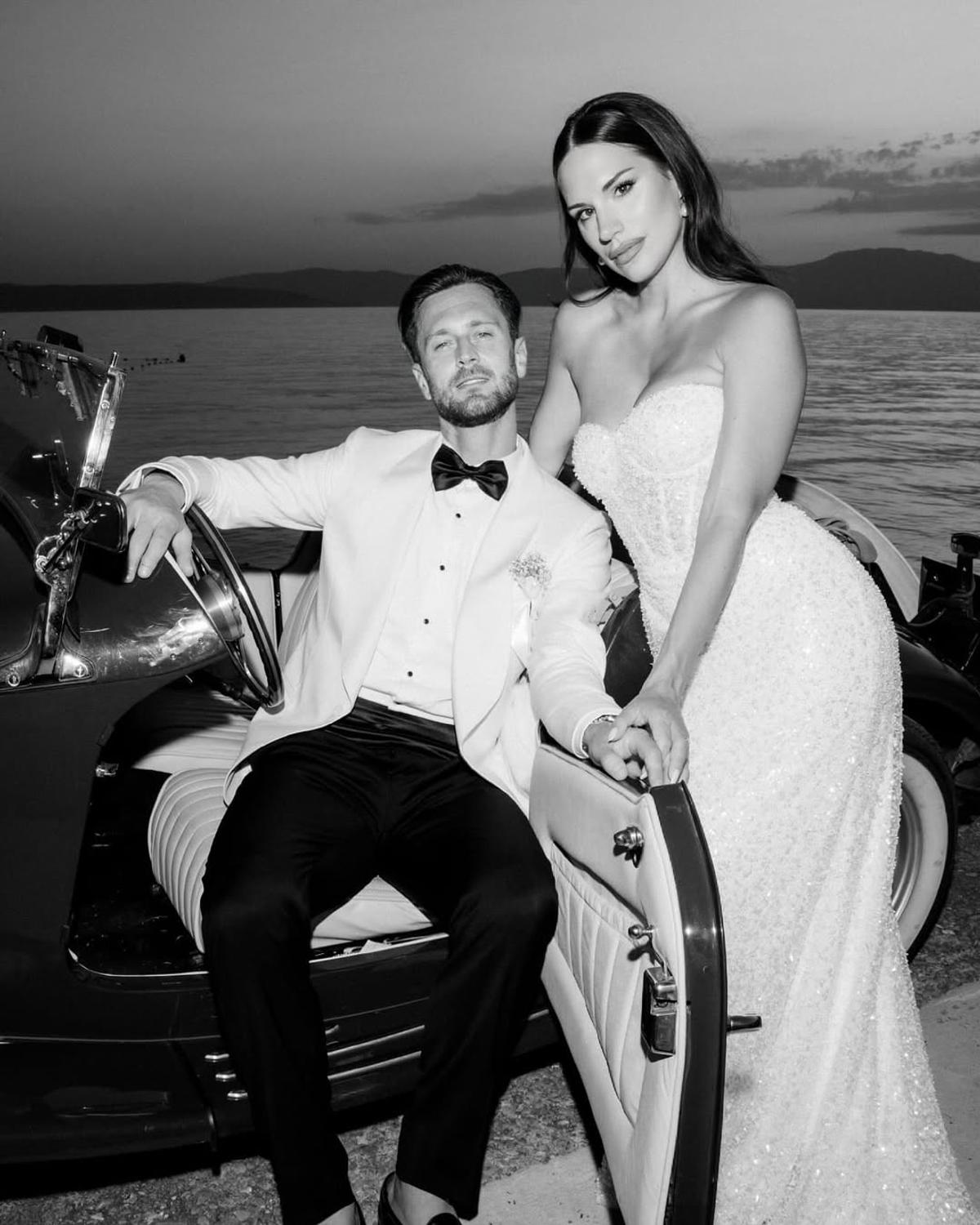 Damjan Djokovic s-a căsătorit Martina Headlina. Foto: Instagram