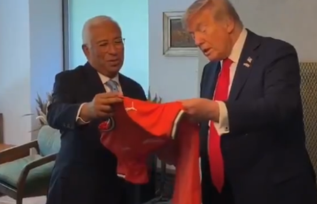 Ce i-a scris Cristiano Ronaldo lui Donald Trump pe tricou » Reacția președintelui SUA când a vâzut