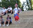 România U21 - Slovacia U21, imagini înaintea partidei de la Campionatul European din Slovacia