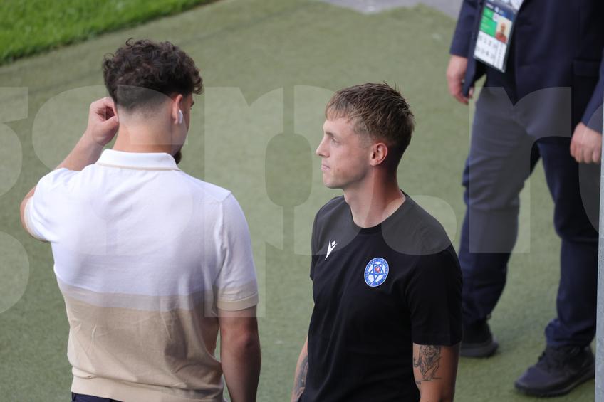 Timotej Jambor înainte de România - Slovacia Under 21. Foto: Ionuț Iordache (GSP.RO)