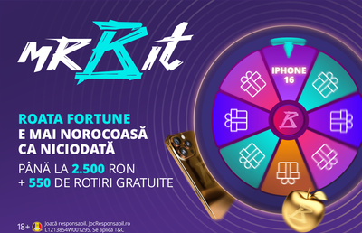 Roata Norocului se reinventează: ai șansa să obții un iPhone 16 Pro la Mr Bit în iunie!