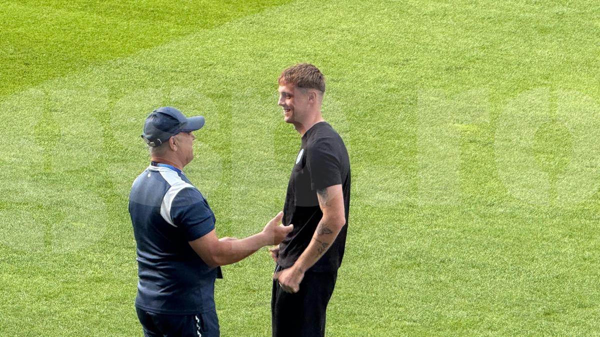 Timotej Jambor înainte de România - Slovacia Under 21
