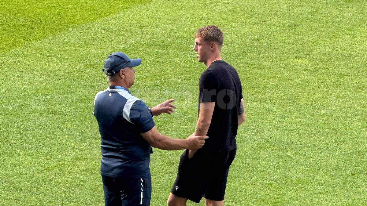 Timotej Jambor înainte de România - Slovacia Under 21