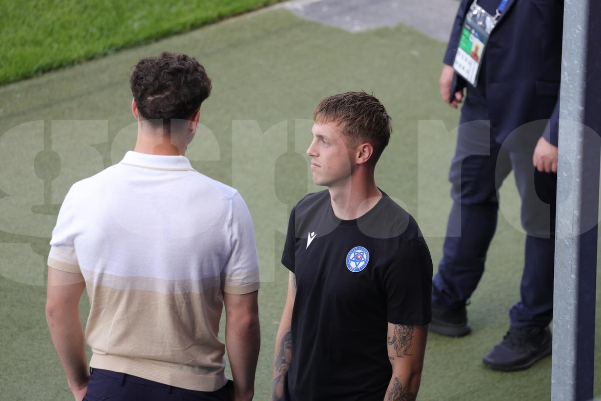 Timotej Jambor înainte de România - Slovacia Under 21