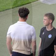 Timotej Jambor înainte de România - Slovacia Under 21. Foto: Ionuț Iordache (GSP.RO)
