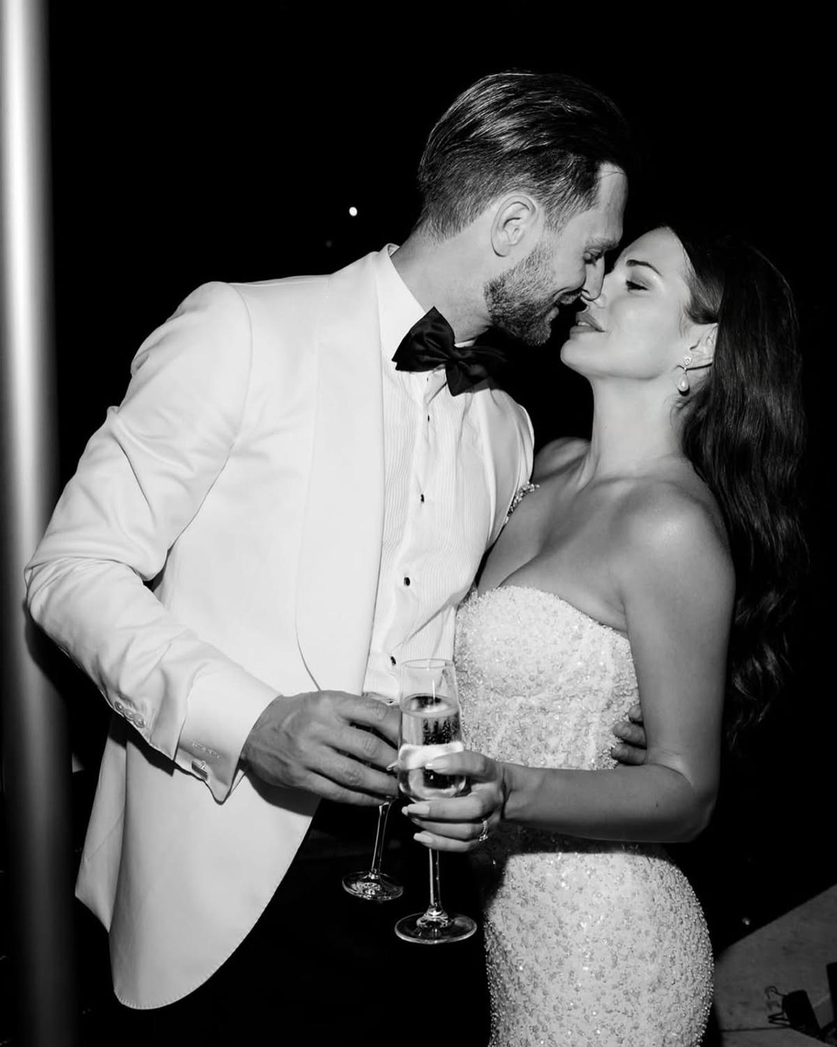 Damjan Djokovic s-a căsătorit Martina Headlina. Foto: Instagram