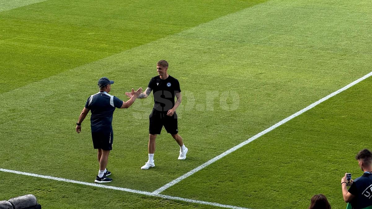 Timotej Jambor înainte de România - Slovacia Under 21