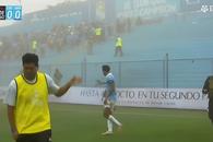 Seismul a întrerupt meciul pentru 35 de minute! » Fanii s-au panicat: un nor de praf a învăluit stadionul