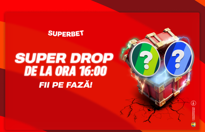 La Superbet, ai Super Drop miercuri de la 16:00