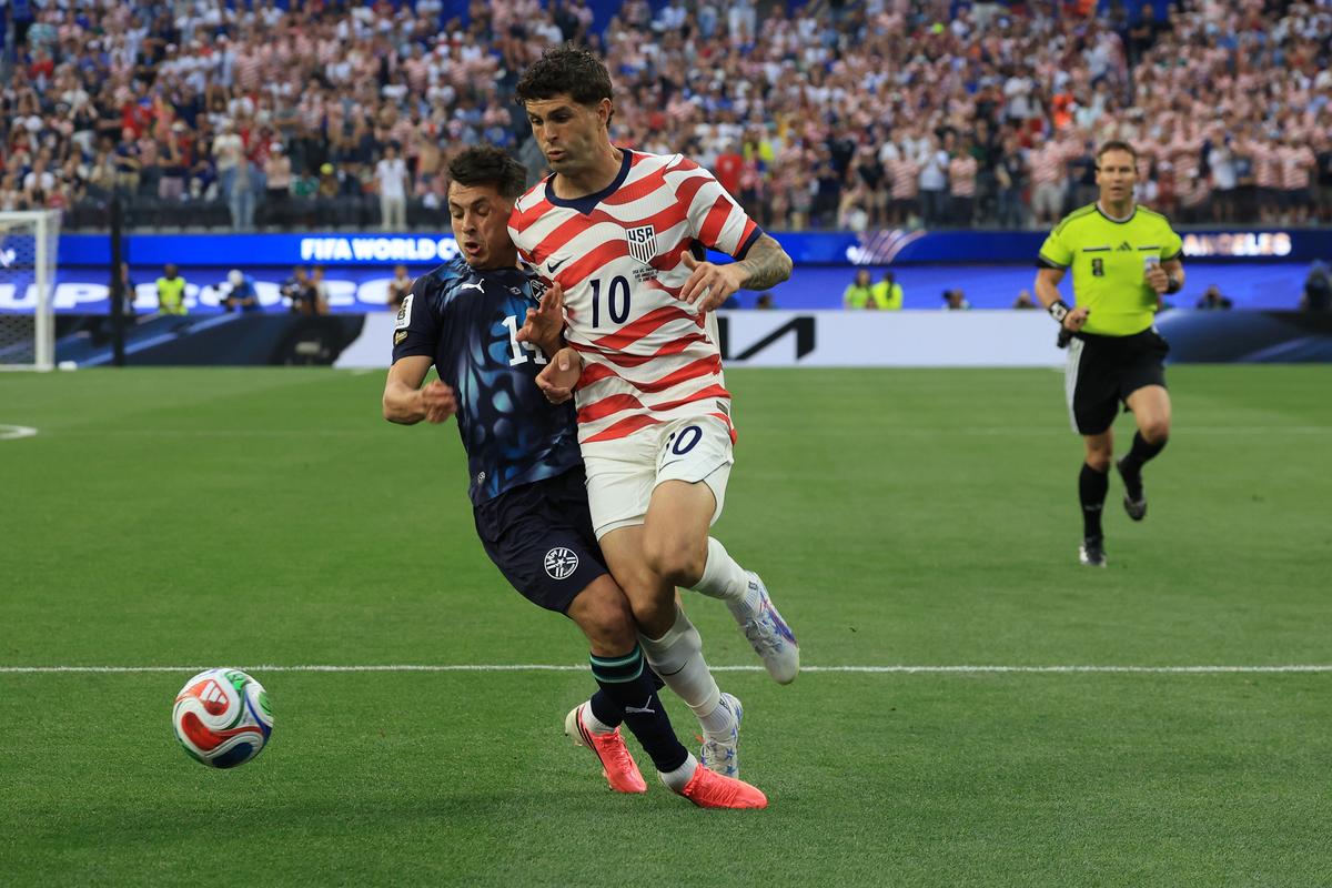 Imagini de la SUA - Paraguay 4-1