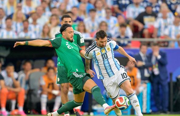 Lionel Messi a bătut record după record în Argentina - Algeria » Campioana mondială, debut perfect