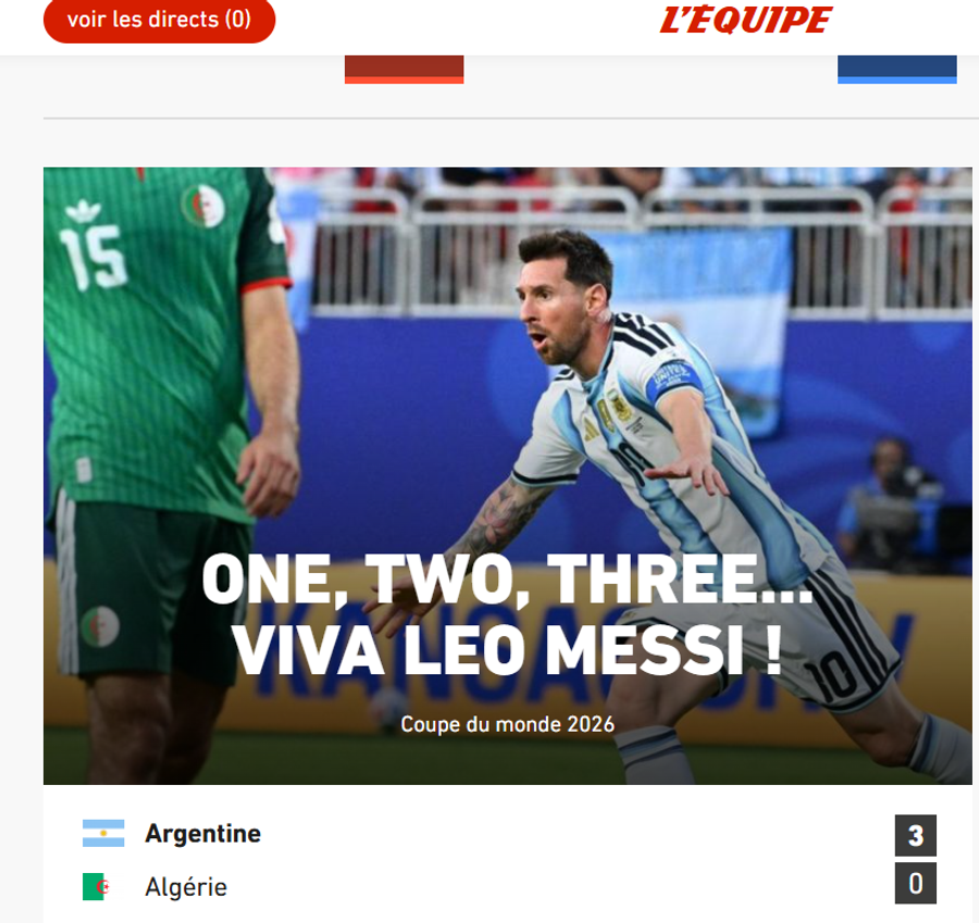 Messi a uluit-o inclusiv pe sora lui Michael Jackson! » Elogii după recitalul lui Leo: „Cine oprește «extraterestrul»?”