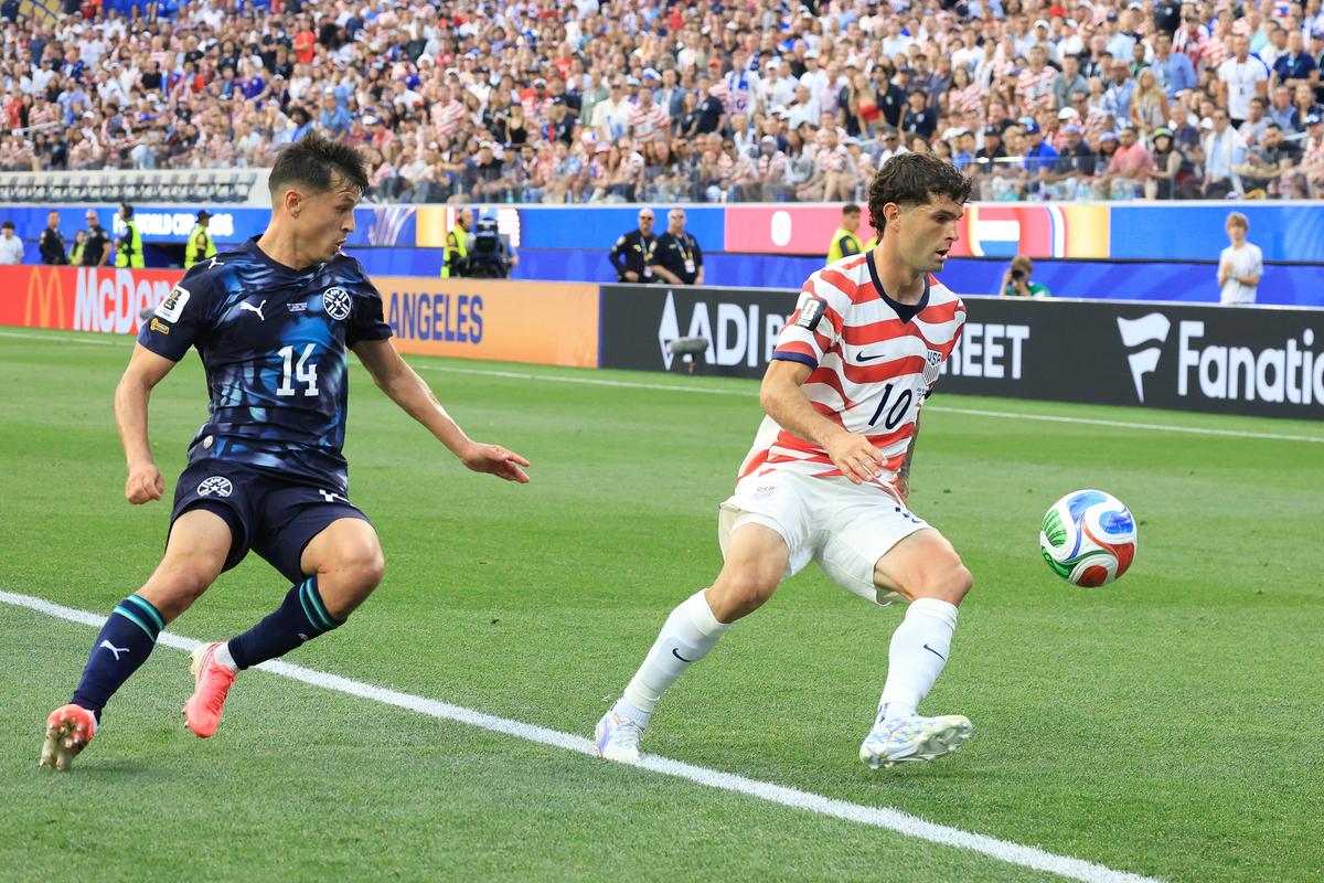 Imagini de la SUA - Paraguay 4-1