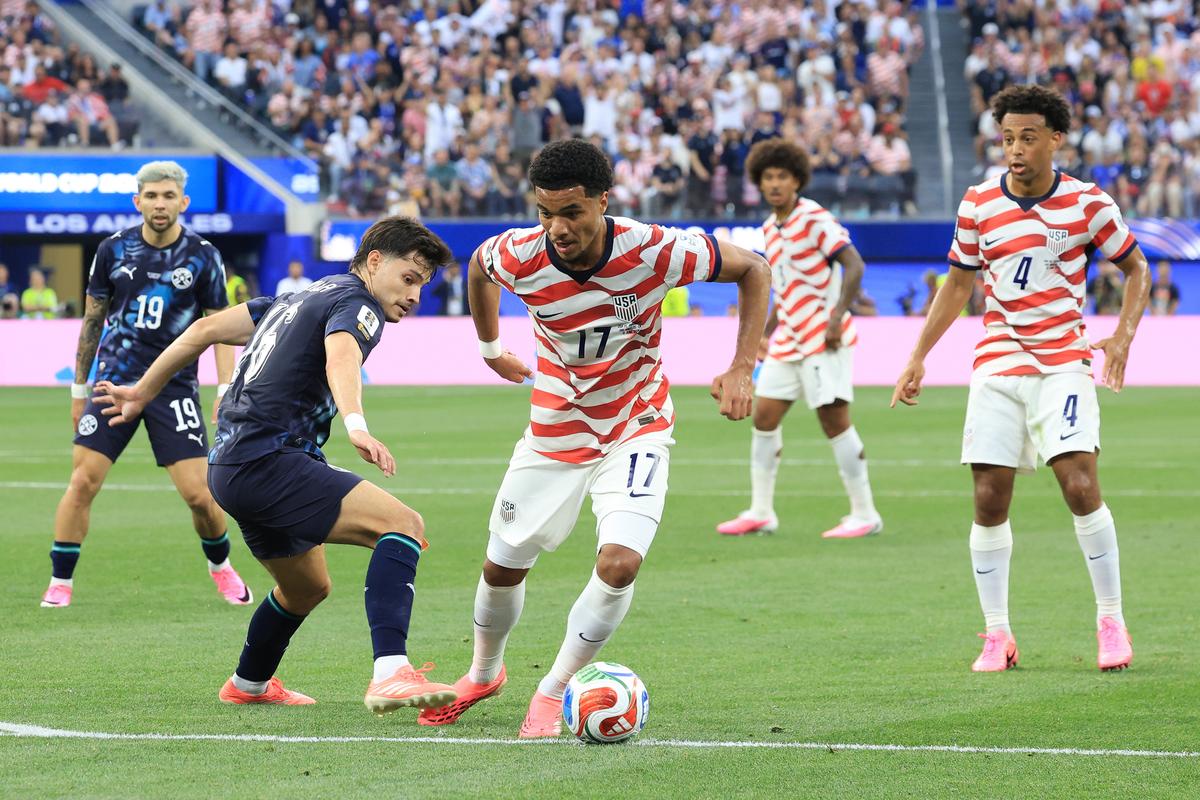 Imagini de la SUA - Paraguay 4-1