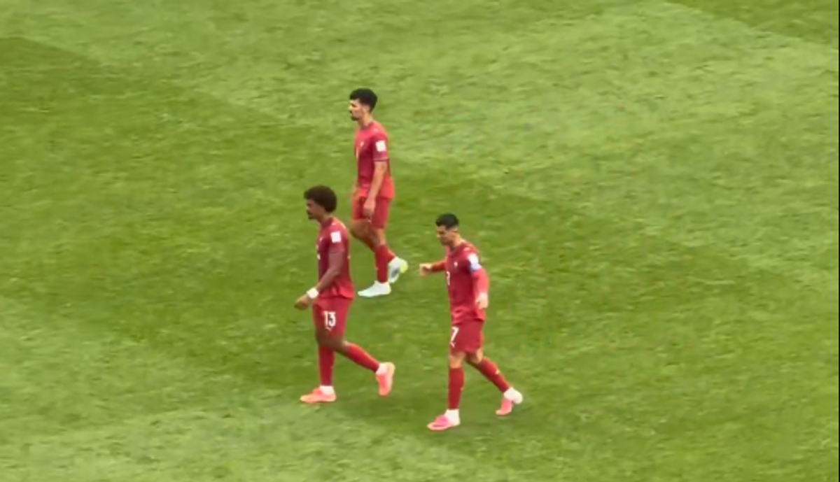 Gesturile făcute de Cristiano Ronaldo în momentul în care părăsea terenul, după Portugalia - RD Congo! Un fan a surprins totul